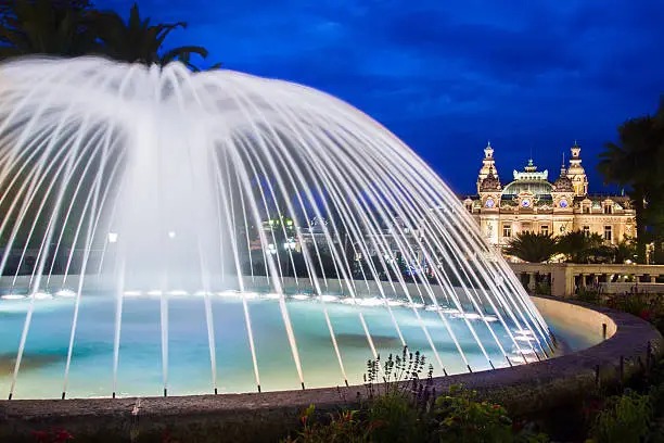 The Monte Carlo Casino is a gambling and entertainment complex located in Monte Carlo, Monaco, Cote de Azul, France, Europe. It includes a casino, the Grand ThÃ©Ã¢tre de Monte Carlo, and the office of Les Ballets de Monte Carlo.