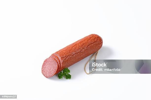 Salami Stock Photo - Download Image Now - Appetizer, Cold Cuts - Meat, Cross Section