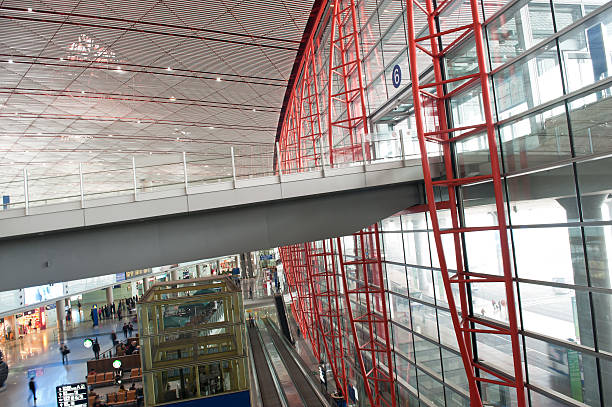 istock Beijing airport terminal, 499645919