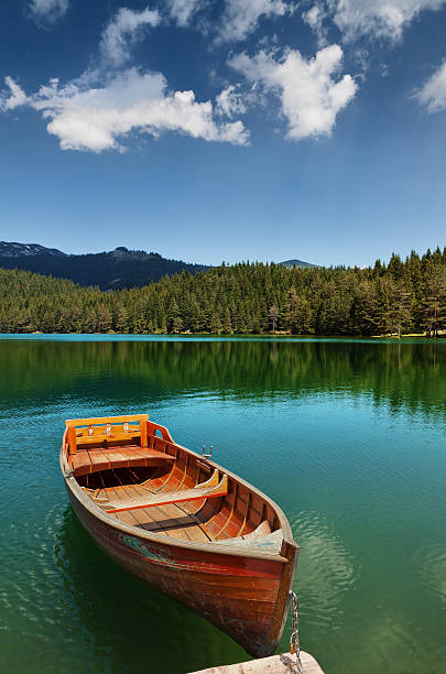 istock The boats on the lake 499648906