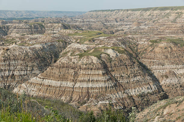 istock sandstone scenery Badlands Drumheller Canada 499650338