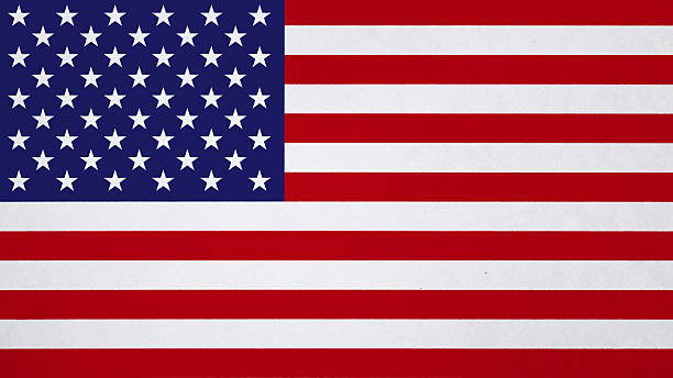istock USA flag painted on paper texture 499650648