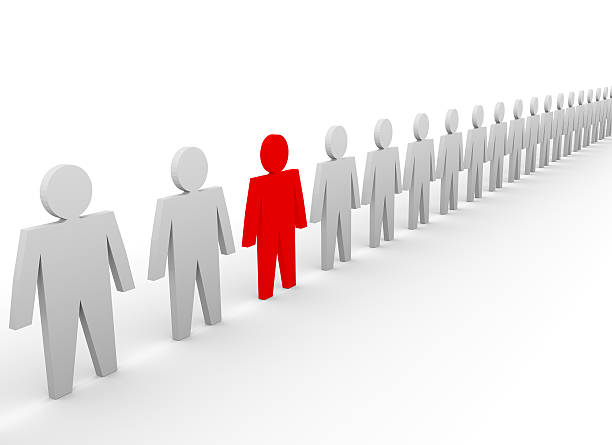 istock Individuality - stand out of a crowd 499651816