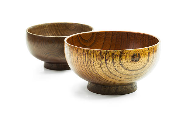 istock Wooden bowl isolated 499652070