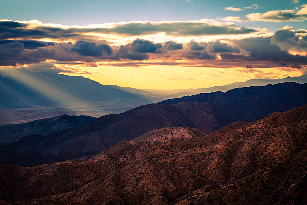 istock Little San Bernardino Mountain Range & Coachella Valley At Sunset 499652518