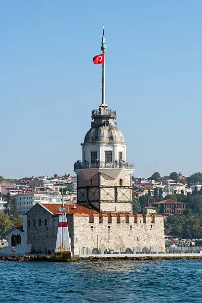 The Maidens tower at the Bosphorus in Istanbul