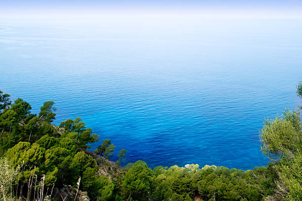 istock Mediterranean sea high view from Mallorca Deia 499656126