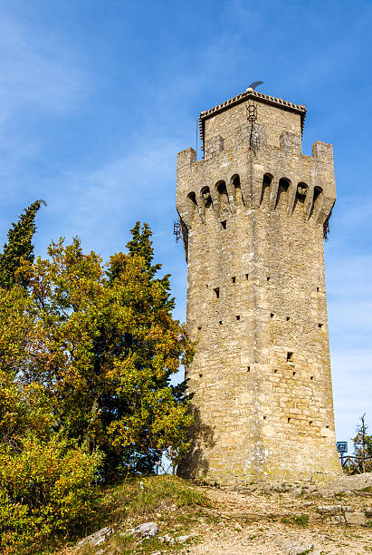 istock Montale, the Third Tower of San Marino 499656202