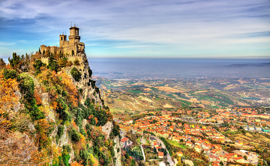Guaita, la primera torre de San Marino photo