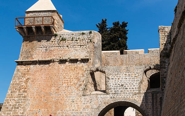 istock Ibiza Town Walls 499658787