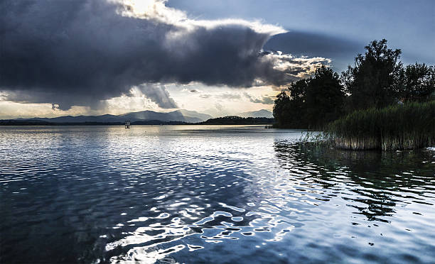 istock Varese lake, landscape from Schiranna 499659743
