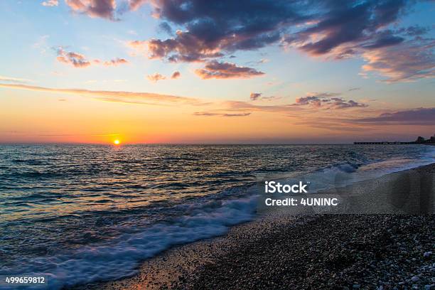 Gagra Beach Stock Photo - Download Image Now - 2015, Beach, Horizontal