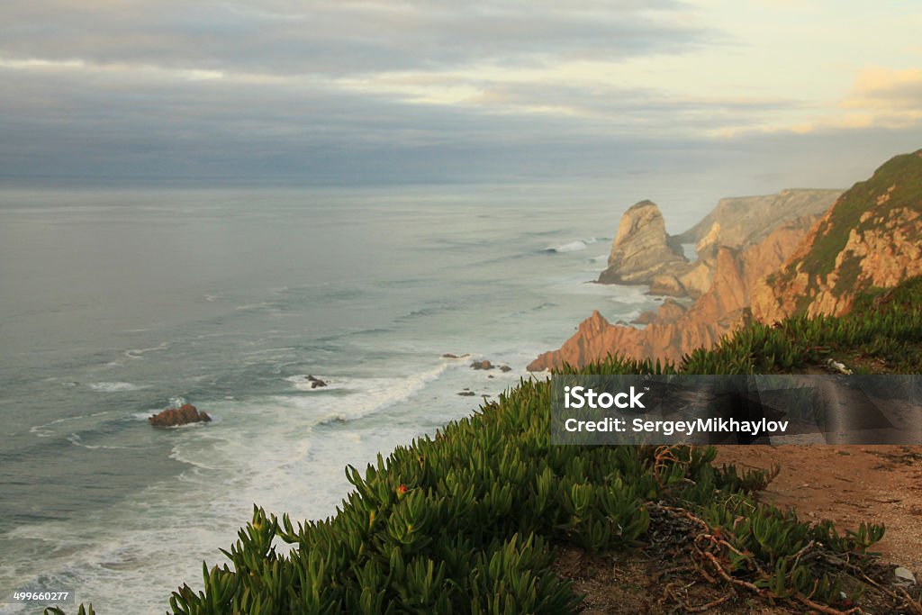 Cabo da Roca (Portugal) Aiming Stock Photo