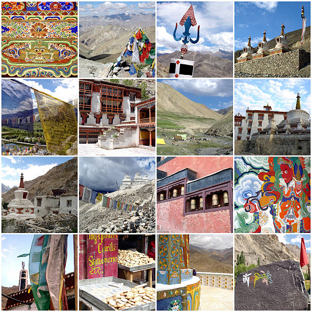 istock Leh Ladakh photos collage, India 499660425