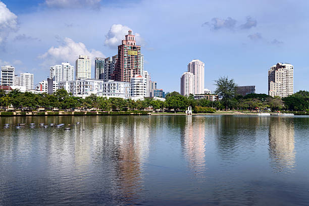 istock Highrise modern building in Bangkok, Thailand. 499661639