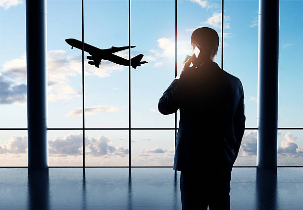 istock businessman with phone 499662096