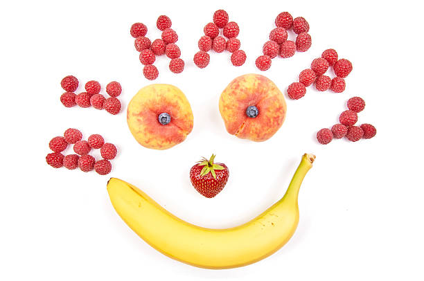 istock Fun food. Banana smile 499662274