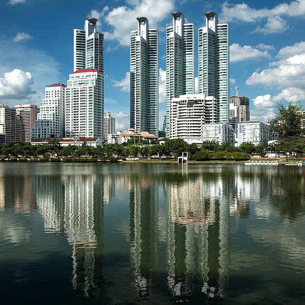 istock Highrise modern building in Bangkok, Thailand. 499662357