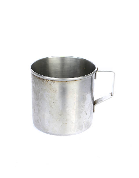 istock steel metal cup 499663020
