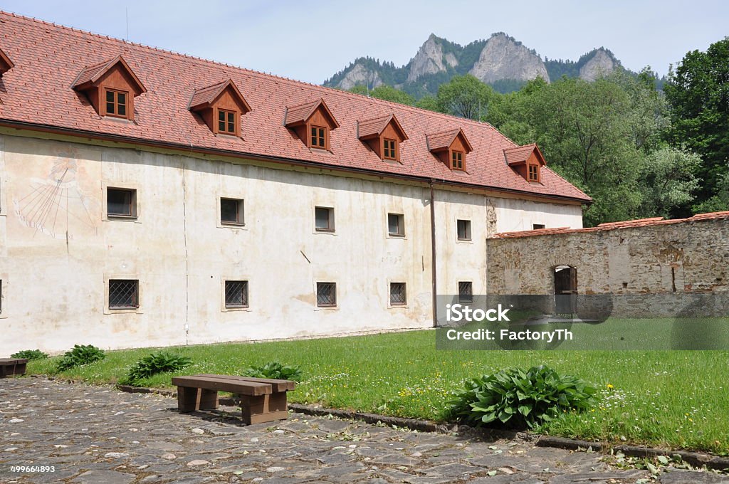 Cerveny Klastor monastery in Slovakia Cerveny Klastor monastery in Slovakia mountain Pieniny Catholicism Stock Photo