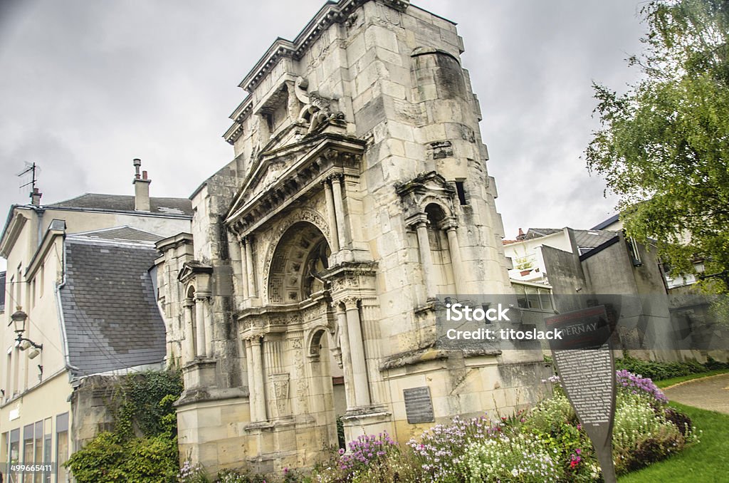 Épernay, Francia-Saint-Martin Gate - Foto de stock de Épernay libre de derechos