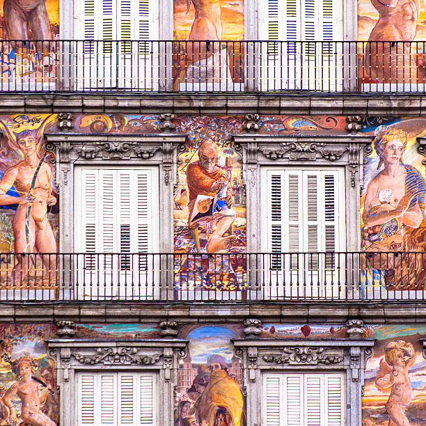 Casa de la Panaderia, Plaza Mayor, Madrid.