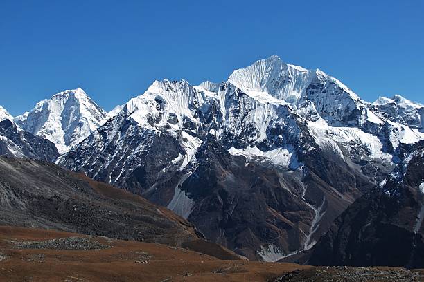 istock Beautiful view from Tsergo Ri 499674469