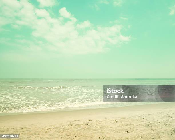 Retrotürkis Strand Stockfoto und mehr Bilder von Alt - Alt, Alter Erwachsener, Altertümlich