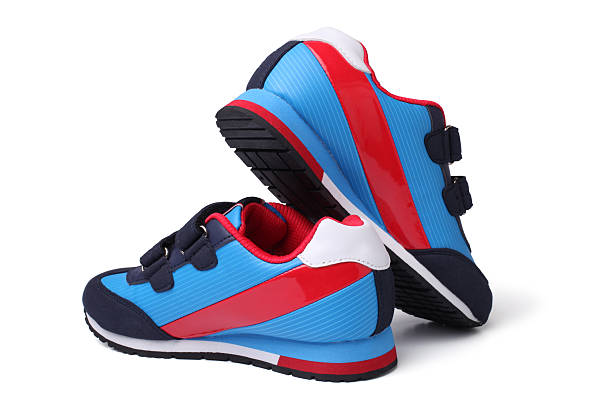 istock Baby sport shoes pair 499676363