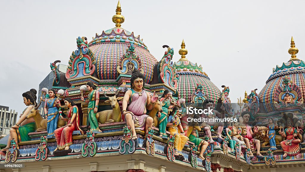 スリマリアマン寺院 - インド文化のロイヤリティフリーストックフォト