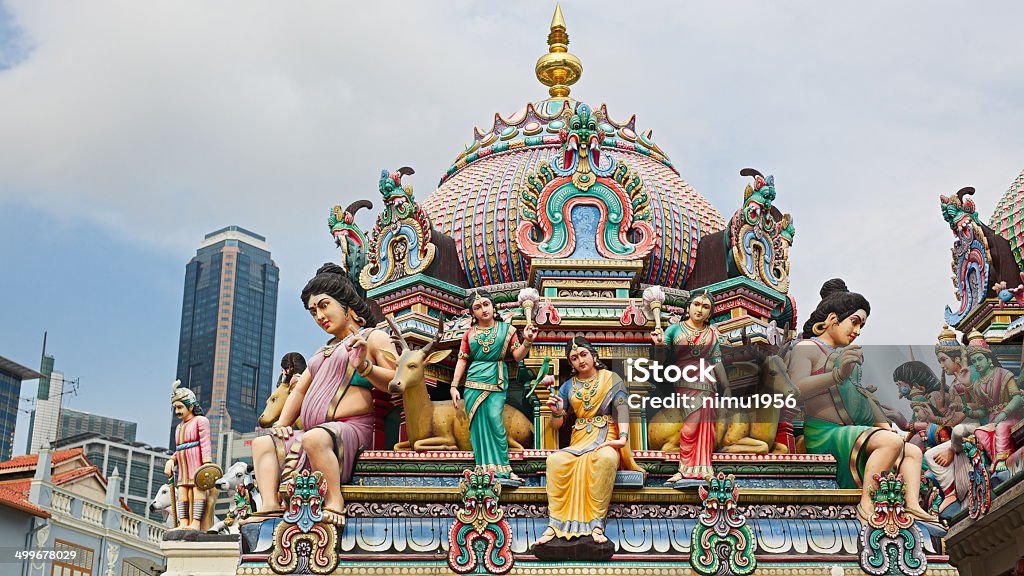 Temple Sri Mariamman - Photo de Centre-ville libre de droits