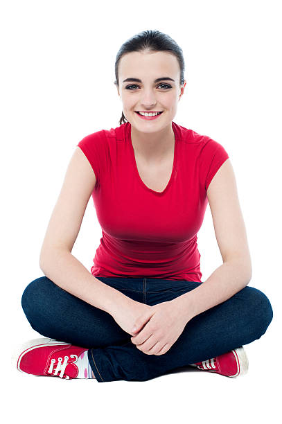 istock Attractive young smiling girl looking at you 499679111
