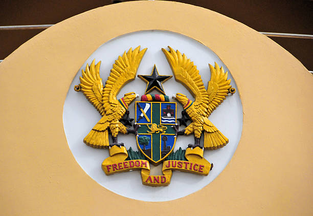 istock Ghana coat of arms 499680115
