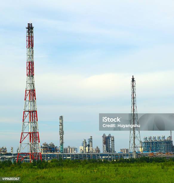 Petrochemical Industry Stock Photo - Download Image Now - Aluminum, Chemical Plant, Color Image