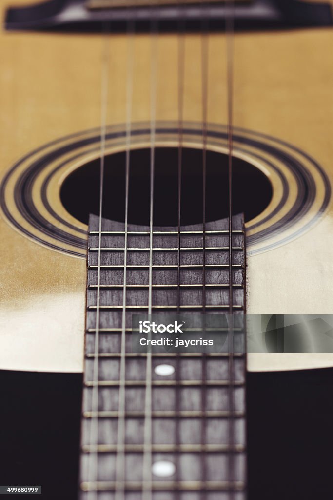 Close-up of classical guitar Close-up of brown wooden classical guitar. Acoustic Guitar Stock Photo