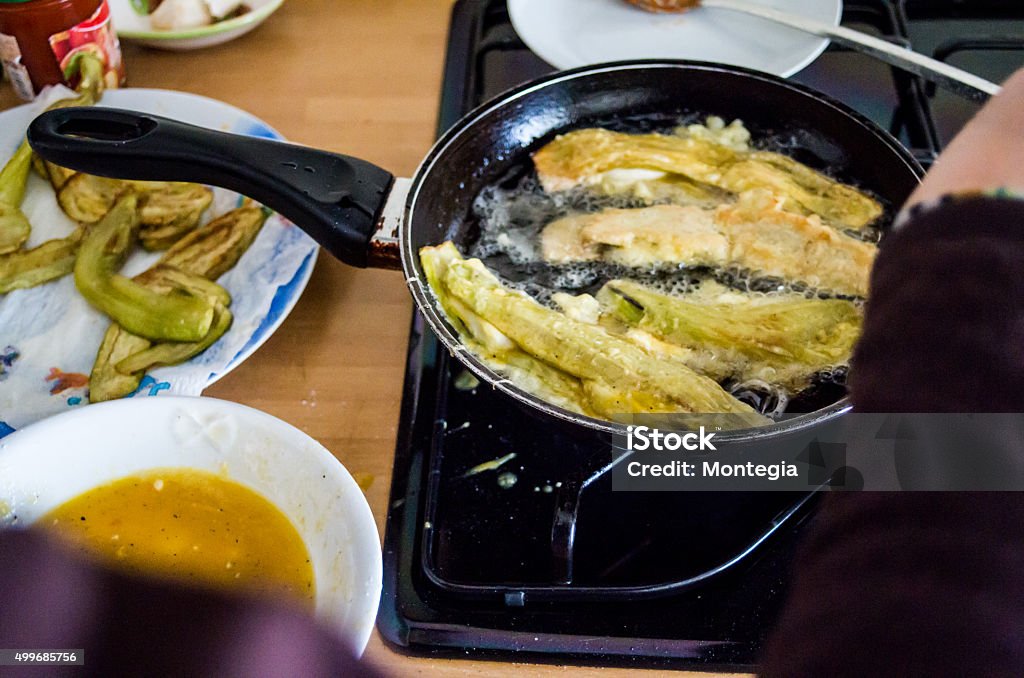 Cooking fried vegetebles 2015 Stock Photo