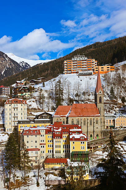 istock Mountains ski resort Bad Gastein Austria 499686120