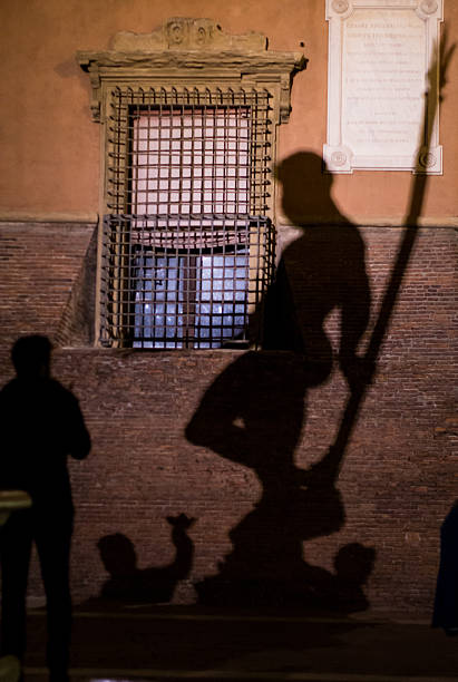 istock Neptune statue shadow in Bologna 499686142