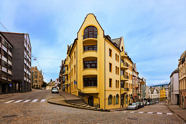 istock Cityscape of Alesund - Norway 499688864