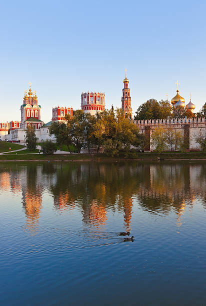 istock Novodevichiy convent in Moscow Russia 499690800