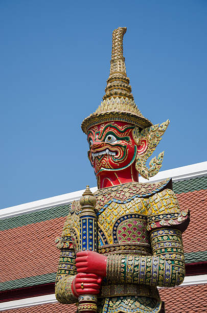 istock The Red Demon (Yaksa), Bangkok, Thailand 499693313