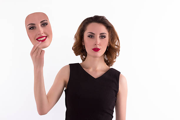 istock Young woman chooses a mask 499694498