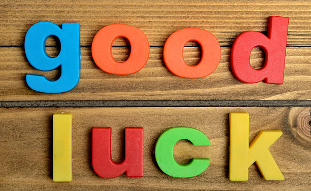 istock Colorful Good luck word 499694942