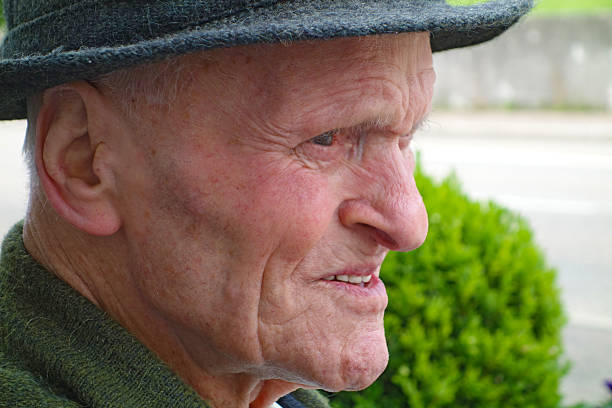 istock Portrait of grandfather 499696409
