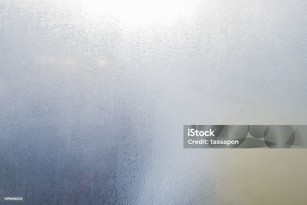 fog on window glass fog condensation on window glass Glass - Material Stock Photo