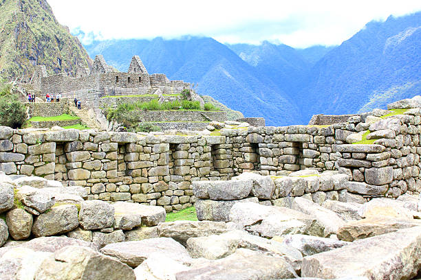 Panoramic view of Machu Picchu