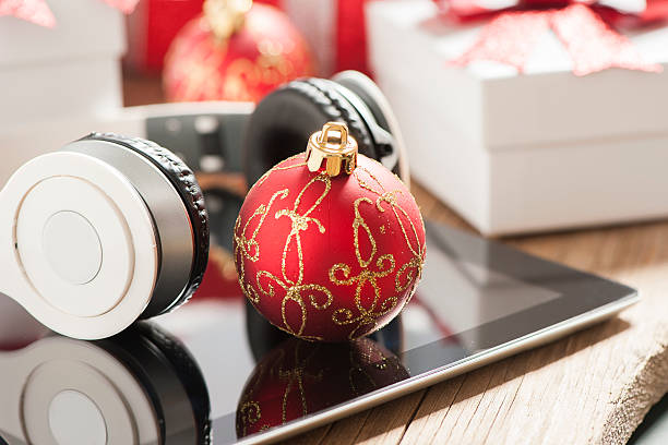 istock Tablet  and headphone best Christmas gifts 499697448