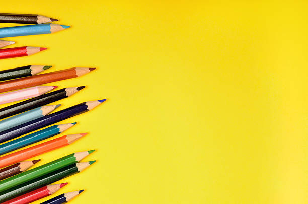 istock Colorful pencil on background 499697854