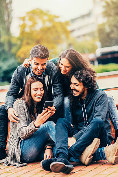istock Surfing the net in the city 499697862