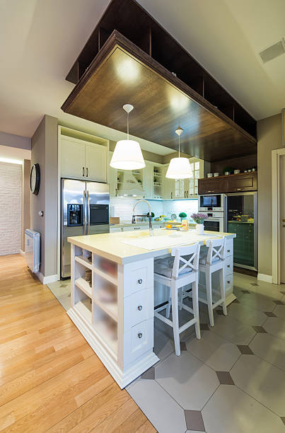 istock Interior of a specious modern kitchen 499698312